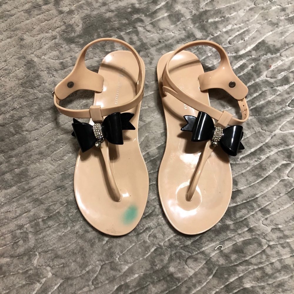 Chinese Laundry jelly sandals.